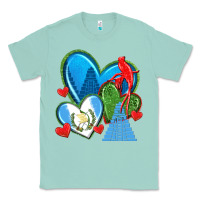 Seafoam guatemala hearts Classic Tee - texasbilliewilder