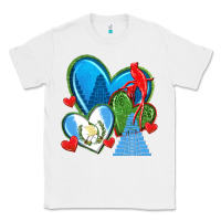 White guatemala hearts Classic Tee - texasbilliewilder