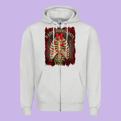 Zipper Hoodie Happy Horrordays