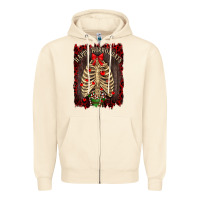 Sandshell Happy Horrordays Zipper Hoodie - RanaPortraitStore