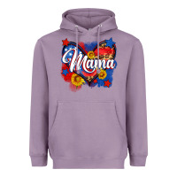 Lavender American mama heart Heavyweight Hoodie - Neo Western