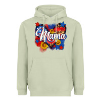Matcha American mama heart Heavyweight Hoodie - Neo Western