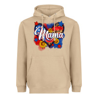 Mushroom American mama heart Heavyweight Hoodie - Neo Western