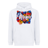 White American mama heart Heavyweight Hoodie - Neo Western