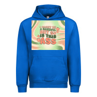 Cobalt i might be a handful but so is this ass Urban Hoodie - MaliasSmallBusiness