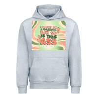 Heather Grey i might be a handful but so is this ass Urban Hoodie - MaliasSmallBusiness