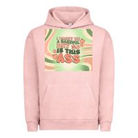 Pigment Salmon i might be a handful but so is this ass Urban Hoodie - MaliasSmallBusiness