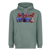 Sage American Mama 4th of july Heavyweight Hoodie - CowGirlArtShop