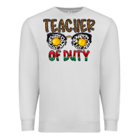 Dove Grey teacher of duty Premium Sweatshirt - CowhideDigitalArt