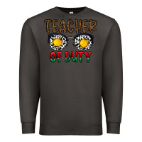 Smoke teacher of duty Premium Sweatshirt - CowhideDigitalArt