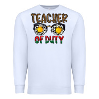 White teacher of duty Premium Sweatshirt - CowhideDigitalArt