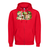 Red sheep coffee cups Zipper Hoodie - Zillion Design Studio