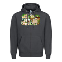 Smoke sheep coffee cups Zipper Hoodie - Zillion Design Studio