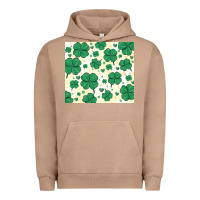 Pigment Burro st patrick clover Urban Hoodie - MaliasSmallBusiness