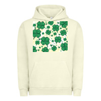 Pigment Pistachio st patrick clover Urban Hoodie - MaliasSmallBusiness