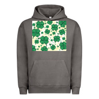 Pigment Tornado st patrick clover Urban Hoodie - MaliasSmallBusiness