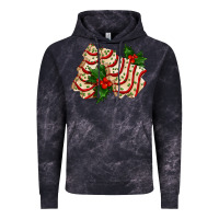 Cloud Black white christmas tree cake ado Vintage Hoodie - AdoDesignShop