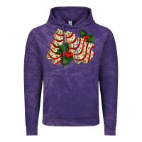 Cloud Purple white christmas tree cake ado Vintage Hoodie - AdoDesignShop