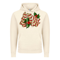 Vintage Artic white christmas tree cake ado Vintage Hoodie - AdoDesignShop