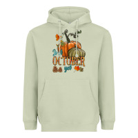 Matcha is it october yet Heavyweight Hoodie - HRA Design Shop