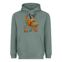Sage is it october yet Heavyweight Hoodie - HRA Design Shop