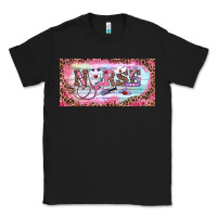 Black Valentine's Day Nurse Classic Tee - RanaPortraitStore