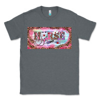 Charcoal Heather Valentine's Day Nurse Classic Tee - RanaPortraitStore