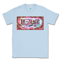 Dusty Blue Valentine's Day Nurse Classic Tee - RanaPortraitStore