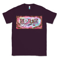 Plum Valentine's Day Nurse Classic Tee - RanaPortraitStore