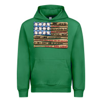 Emerald baseball ballgame Urban Hoodie - MaliasSmallBusiness