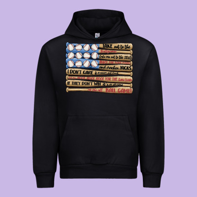 Baseball Ballgame Urban Hoodie Designed By Maliassmallbusiness