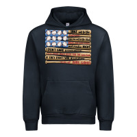Navy baseball ballgame Urban Hoodie - MaliasSmallBusiness