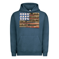 Pigment Midnight Navy baseball ballgame Urban Hoodie - MaliasSmallBusiness