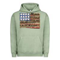 Pigment Oil Green baseball ballgame Urban Hoodie - MaliasSmallBusiness