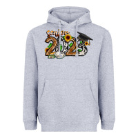 Heather Grey senior 2023 Heavyweight Hoodie - CowhideDigitalArt