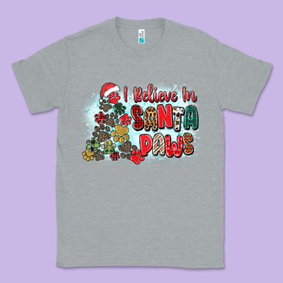Classic Tee i believe in santa paws