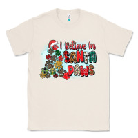 Natural i believe in santa paws Classic Tee - Zillion Design Studio