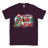 Plum i believe in santa paws Classic Tee - Zillion Design Studio