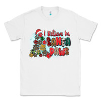 White i believe in santa paws Classic Tee - Zillion Design Studio