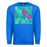 True Royal mermaid tail seamless pattern Premium Sweatshirt - HRA Design Shop