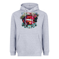 Heather Grey hot mom summer Heavyweight Hoodie - SublimationCraftShop
