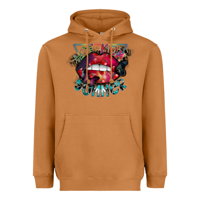 Hot Mom Summer Heavyweight Hoodie by SublimationCraftShop | Teevron