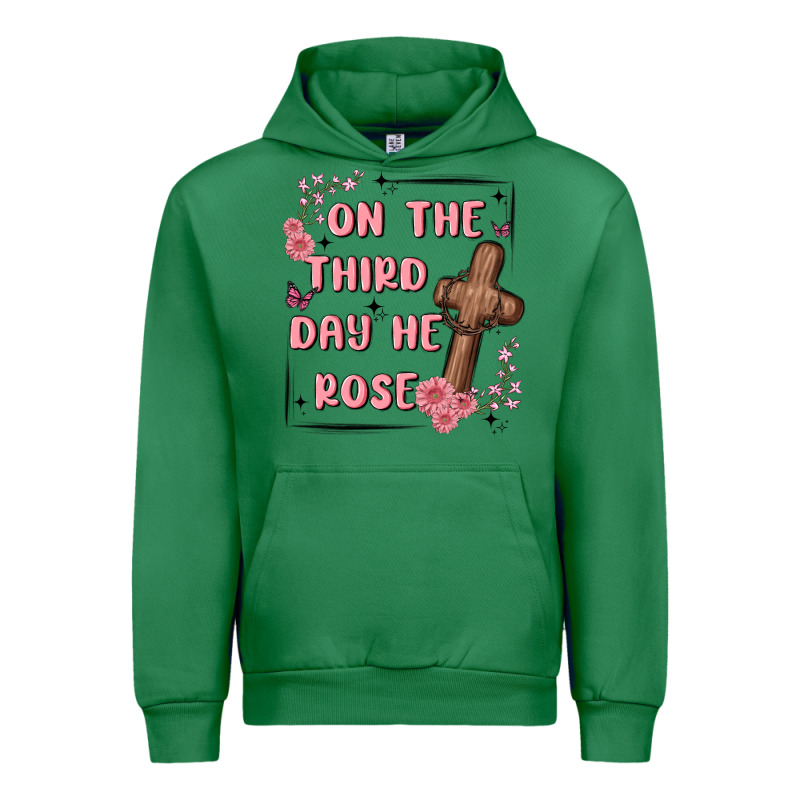 On The Third Day  He Rose Urban Hoodie by MaliasSmallBusiness | Teevron