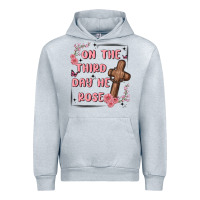 Heather Grey on the third day  he rose Urban Hoodie - MaliasSmallBusiness