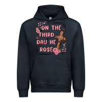 Navy on the third day  he rose Urban Hoodie - MaliasSmallBusiness