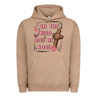 Pigment Burro on the third day  he rose Urban Hoodie - MaliasSmallBusiness
