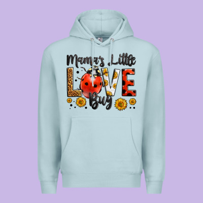 Mama's Little Love Bug Premium Hoodie Designed By Lillyallendesigns
