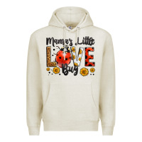 Oatmeal Heather mama's little love bug Premium Hoodie - LillyAllenDesigns