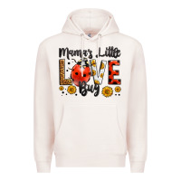 Pale Pink mama's little love bug Premium Hoodie - LillyAllenDesigns