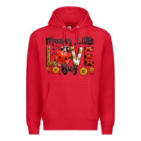 Red mama's little love bug Premium Hoodie - LillyAllenDesigns